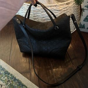Gucci Dark Brown 2 Way Bag